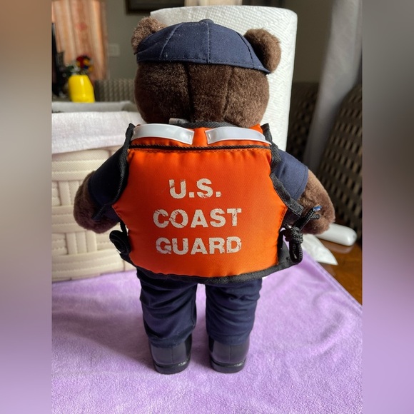 Bear Forces Of America US Coast Guard Teddy Bear VTG 1989 Plush U.S.C.G - Picture 2 of 5